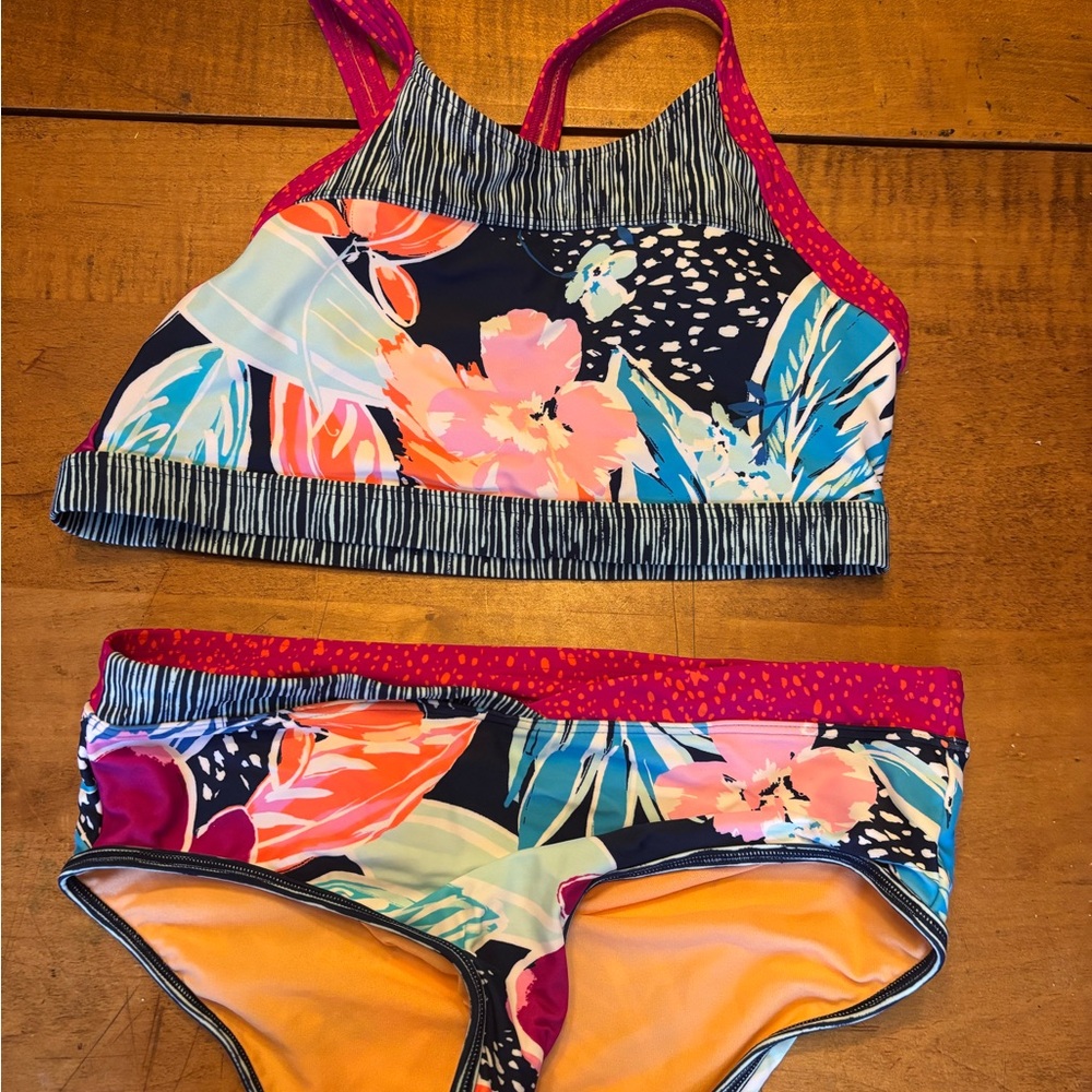 Athleta Multicolor Bikini Bottom
